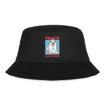 Basset Hound Dad Dog Dad Dog Owner Gift - Bucket Hat - black - Front - Lela (165cm)