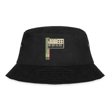 Synthesizer Analog Modular Synthesizers - Bucket Hat - Schwarz - Vorne - Lela (165cm)