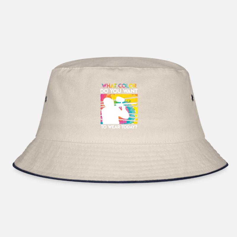 Welche Farbe willst du heute tragen? Paintball Bucket Hat