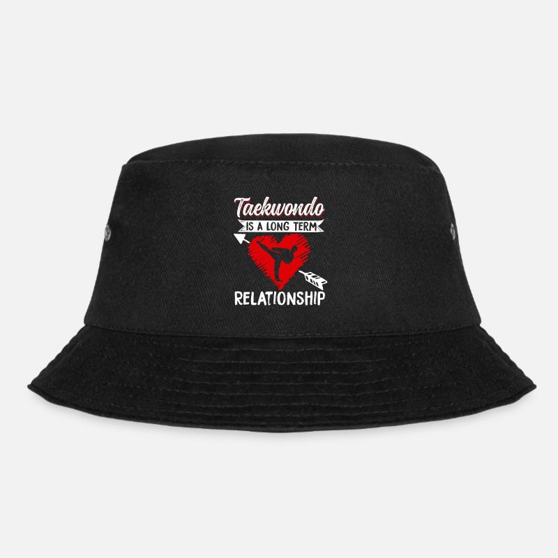 TKD Korean Martial Arts Tae Kwon - Bucket Hat - Schwarz