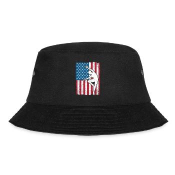 Cool Gymnastique Art USA Drapeau Américain - Bob - noir - Devant - Lela (165cm)