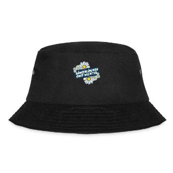 Hobby Gardener Gardener Goose Flower - Bucket Hat - black - Front - Lela (165cm)