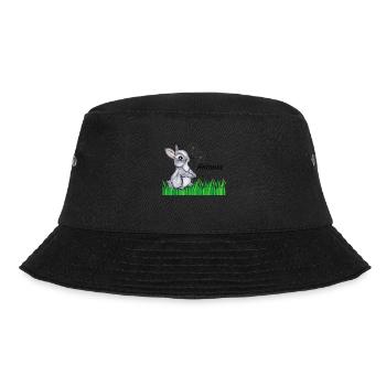 Rabbit Name Gift Antonia - Bucket Hat - black - Front - Lela (165cm)