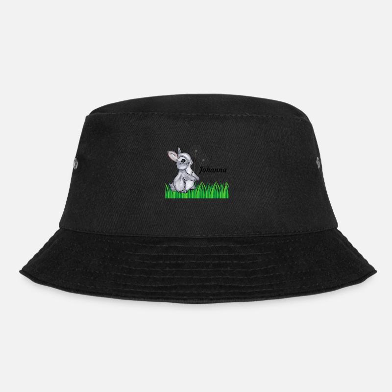 Nom de lapin Cadeau Johanna - Bob - noir