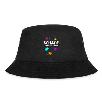 Schade leider daneben Paintballspieler - Bucket Hat - Schwarz - Vorne - Lela (165cm)