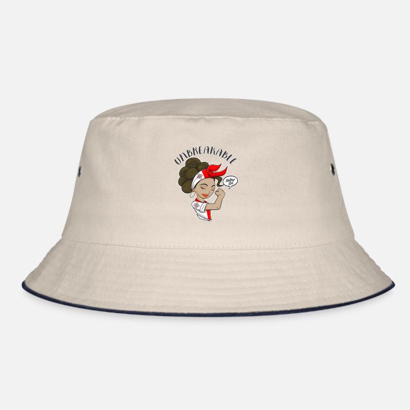 Maltese Girl Unbreakable I Maltese Heritage I Bucket Hat