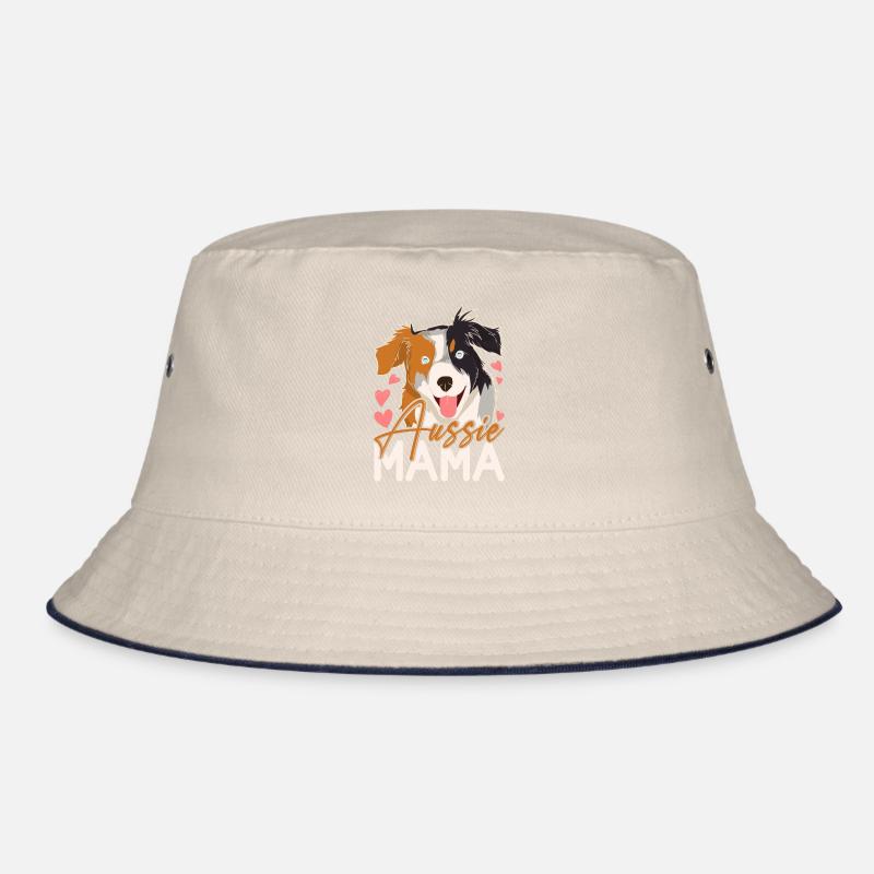 Muttertag Hunde Geschenkidee Australian Shepherd Bucket Hat