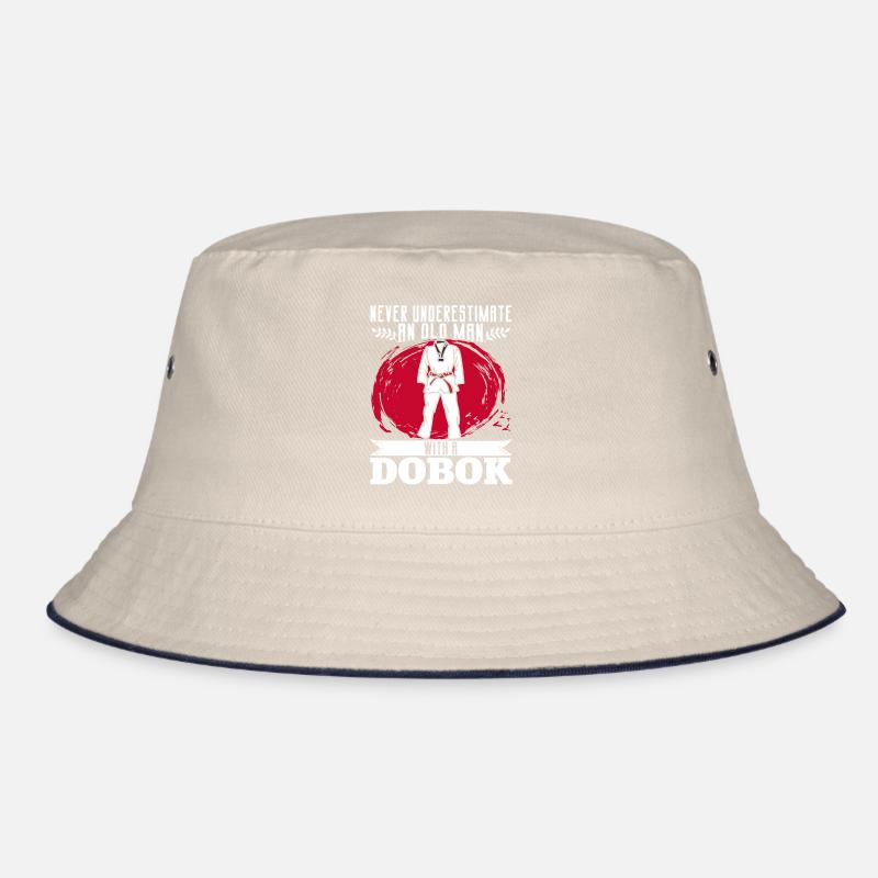 TKD Korean Martial Arts Tae Kwon Bucket Hat