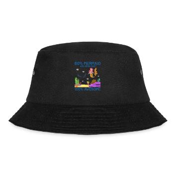 Meerjungfrau Meeresbiologie Biologie Ozean Meer - Bucket Hat - Schwarz - Vorne - Lela (165cm)