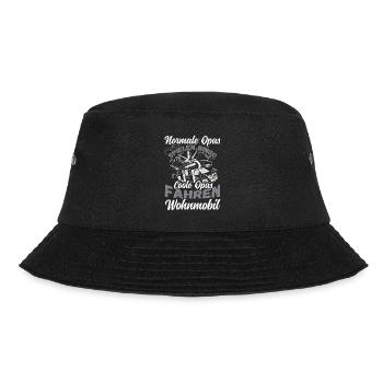 Opas Spielen Bingo Coole Opas Fahren Wohnmobil - Bucket Hat - Schwarz - Vorne - Lela (165cm)