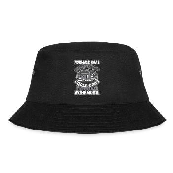 Opas Spielen Bingo Coole Opas Fahren Wohnmobil - Bucket Hat - Schwarz - Vorne - Lela (165cm)
