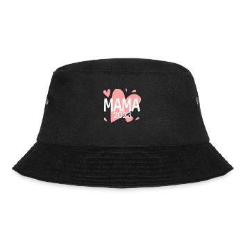 Mama 2023 loading - Werdende Mutter 2023 - Bucket Hat - Schwarz - Vorne - Lela (165cm)