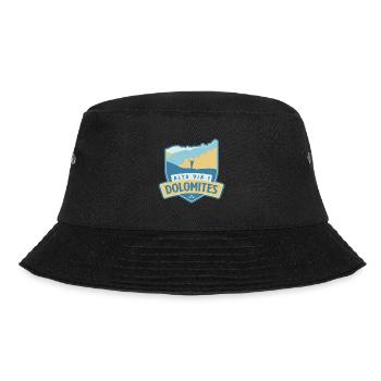 Höhenweg 1 - Alta Via 1 Dolomiten - Bucket Hat - Schwarz - Vorne - Lela (165cm)