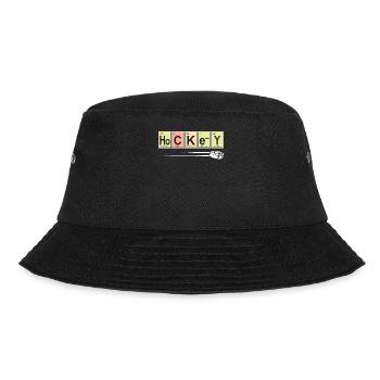 Hockeyspieler-Sport-Chemie - Bucket Hat - Schwarz - Vorne - Lela (165cm)