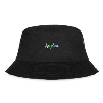 ANGELINA Rainbow Cursive Minimaliste - Bob - noir - Devant - Lela (165cm)