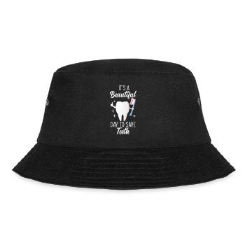 Dentist Dental Assistant Dental Assistant Gift - Bucket Hat - black - Front - Lela (165cm)