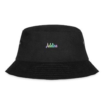 ADELINE Rainbow Cursive Minimaliste - Bob - noir - Devant - Lela (165cm)
