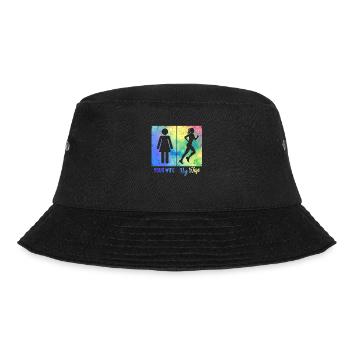 Fun Running Lovers Jogging Lovers Runners - Bucket Hat - black - Front - Lela (165cm)