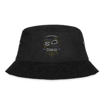 lieben weihnachten zusammenhalt - Bucket Hat - Schwarz - Vorne - Lela (165cm)