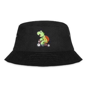 Turtle Bicycle - Bucket Hat - black - Front - Lela (165cm)