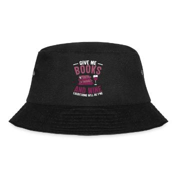 Read More Books I Love Books Readers Gifts - Bucket Hat - black - Front - Lela (165cm)