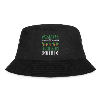Pot Head Planter Pflanzenliebhaber Gartenarbeit Le - Bucket Hat - Schwarz - Vorne - Lela (165cm)