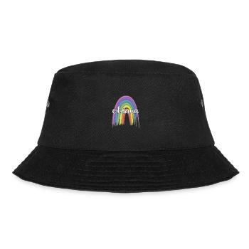 ARIANA Rainbow Cursive - Bucket Hat - Schwarz - Vorne - Lela (165cm)
