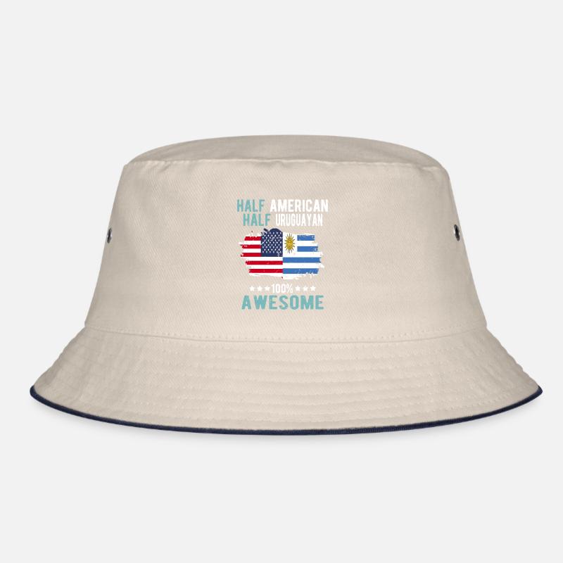 Halb Amerikaner Halb Uruguayer Bucket Hat