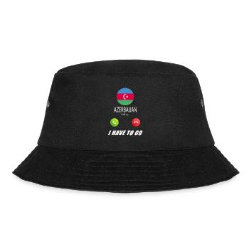 Azerbaijan calls lusiger flags saying - Bucket Hat - black - Front - Lela (165cm)