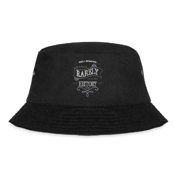 liberal gift gift idea mental health girl funny - Bucket Hat - Schwarz - Vorne - Lela (165cm)