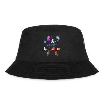 Süße Tiere in Wismar - Bucket Hat - Schwarz - Vorne - Lela (165cm)
