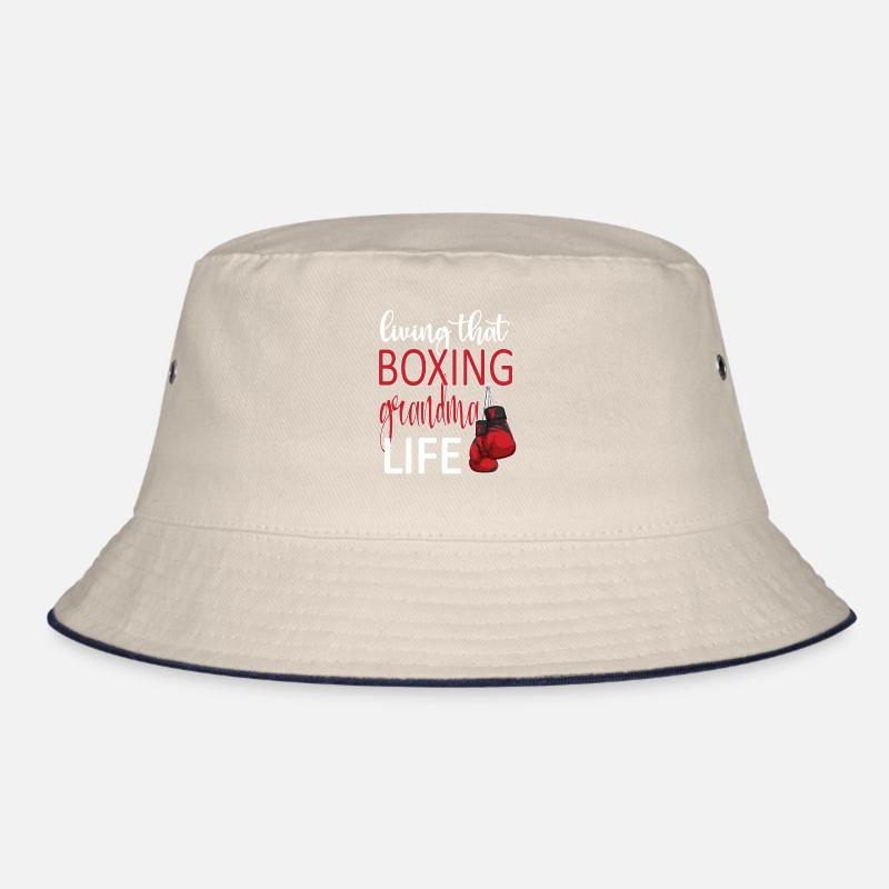Boxoma Stolze Box-Großmutter Boxer Oma Geschenk Bucket Hat