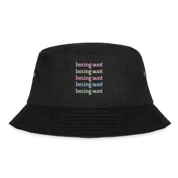 Boxing Aunt Gift Box Aunt By Boxer Proud Aunt - Bucket Hat - black - Front - Lela (165cm)