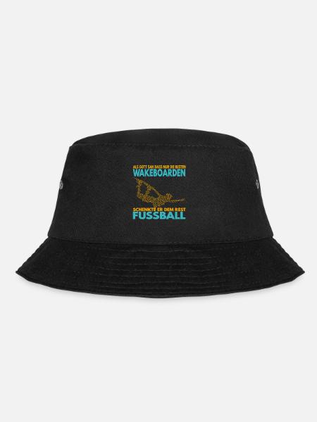 Als Gott sah, dass nur die besten Wakeboarden .. - Bucket Hat - Schwarz