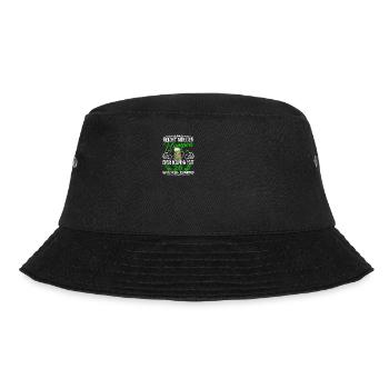 Reicht Mir Das Bier Ihr Narren - 20. Geburtstag - Bucket Hat - Schwarz - Vorne - Lela (165cm)