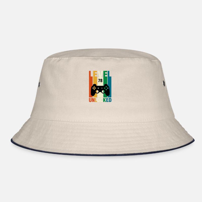 78 Level Unlocked Bucket Hat