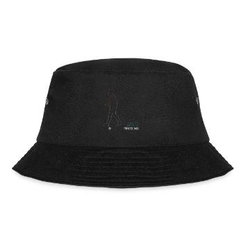 Ich Meine Follower Wachtel Wachteln Wachtelzüchter - Bucket Hat - Schwarz - Vorne - Lela (165cm)