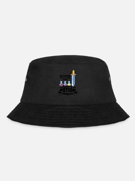 Gaming - Bucket Hat - Schwarz