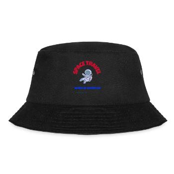 Space - Bucket Hat - Schwarz - Vorne - Lela (165cm)