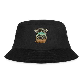 2009 Birthday - Bucket Hat - black - Front - Lela (165cm)