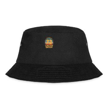 Geburtstag Legendary 73 Jahre Limited Edition - Bucket Hat - Schwarz - Vorne - Lela (165cm)