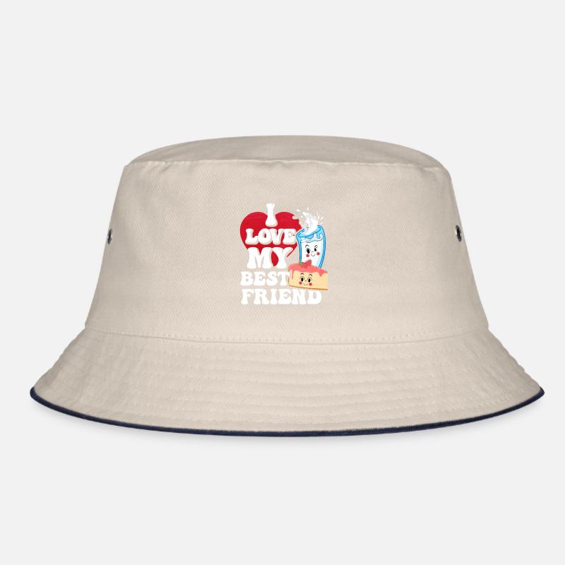 Milch Desserts Geschenk Bucket Hat