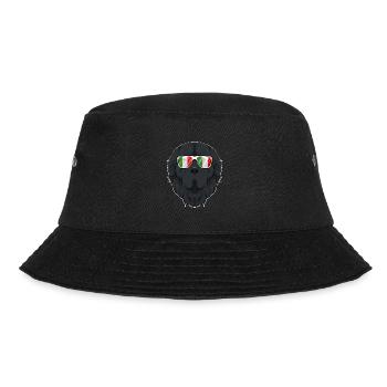 Newfoundland Italy Sunglasses I Italian Flag - Bucket Hat - Schwarz - Vorne - Lela (165cm)