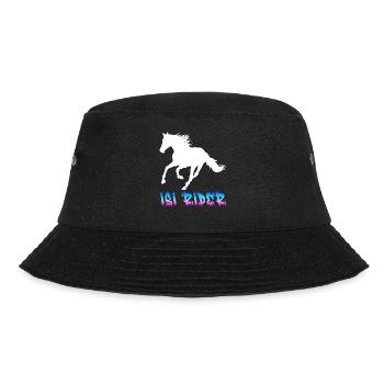 Isi Rider - Design for girls, riders - Bucket Hat - black - Front - Lela (165cm)