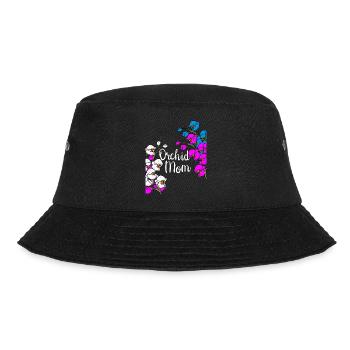Orchid Mother's Day Gift Florist Orchid - Bucket Hat - black - Front - Lela (165cm)