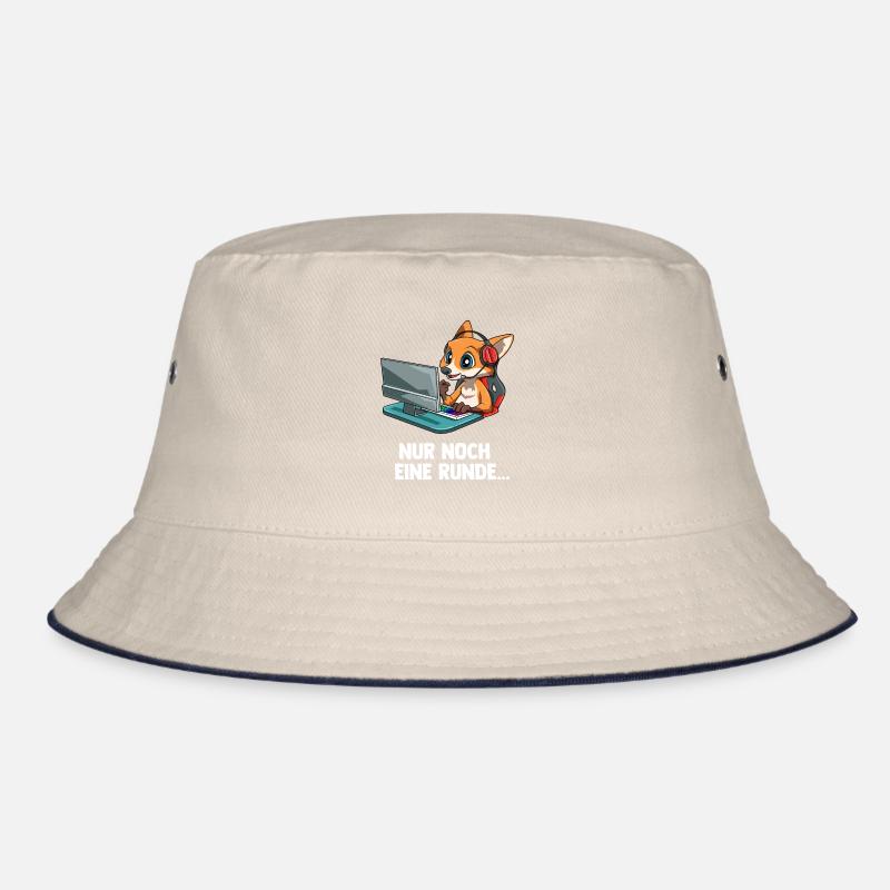 Gaming Fuchs - Computer Spiele Videospiele Bucket Hat