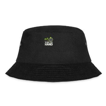Tennisspieler Tennisspiel Tennis Geschenk - Bucket Hat - Schwarz - Vorne - Lela (165cm)