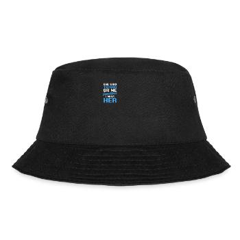 EDM Rave Techno sagte Techno oder ich manchmal vermissen - Bucket Hat - Schwarz - Vorne - Lela (165cm)