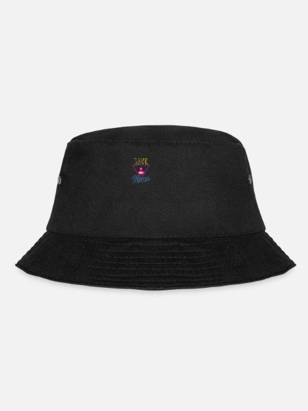 EDM Rave Techno 80s Rave Mum - Bucket Hat - black