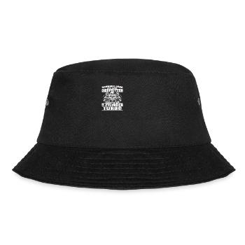 Schöner gruß an alle ich einen 5 Zylinder Turbo - Bucket Hat - Schwarz - Vorne - Lela (165cm)